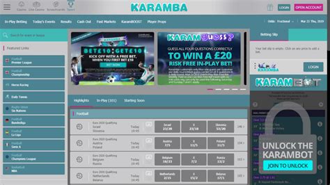 karamba bet|karamba bet 10 get 20.
